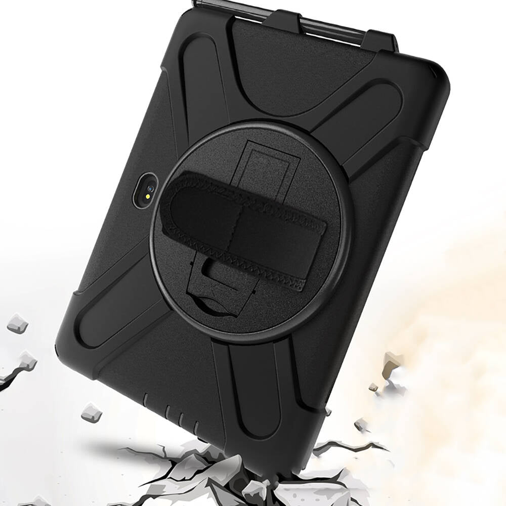 Galaxy Tab Active Pro 10.1 T540 Zore Defender Tablet Silikon Siyah