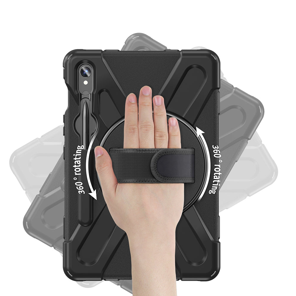 Galaxy Tab S10 FE Zore Defender Tablet Silikon Siyah