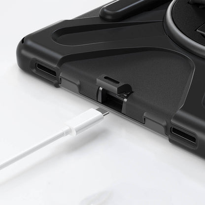 Galaxy Tab S10 Lite Zore Defender Tablet Silikon Siyah