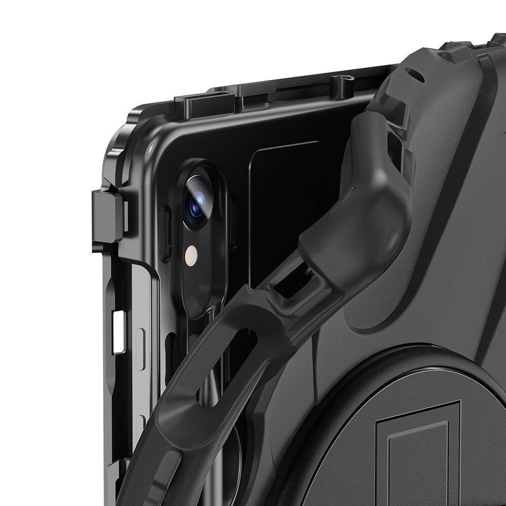 Galaxy Tab S10 Lite Zore Defender Tablet Silikon Siyah