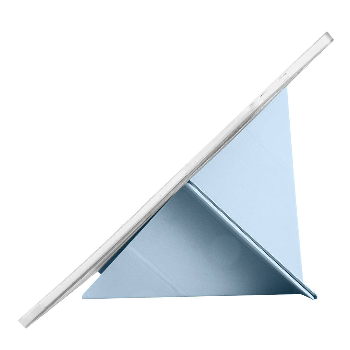 Galaxy Tab S10 Ultra Kılıf Zore Tri Folding Kalem Bölmeli Standlı Kılıf Mor