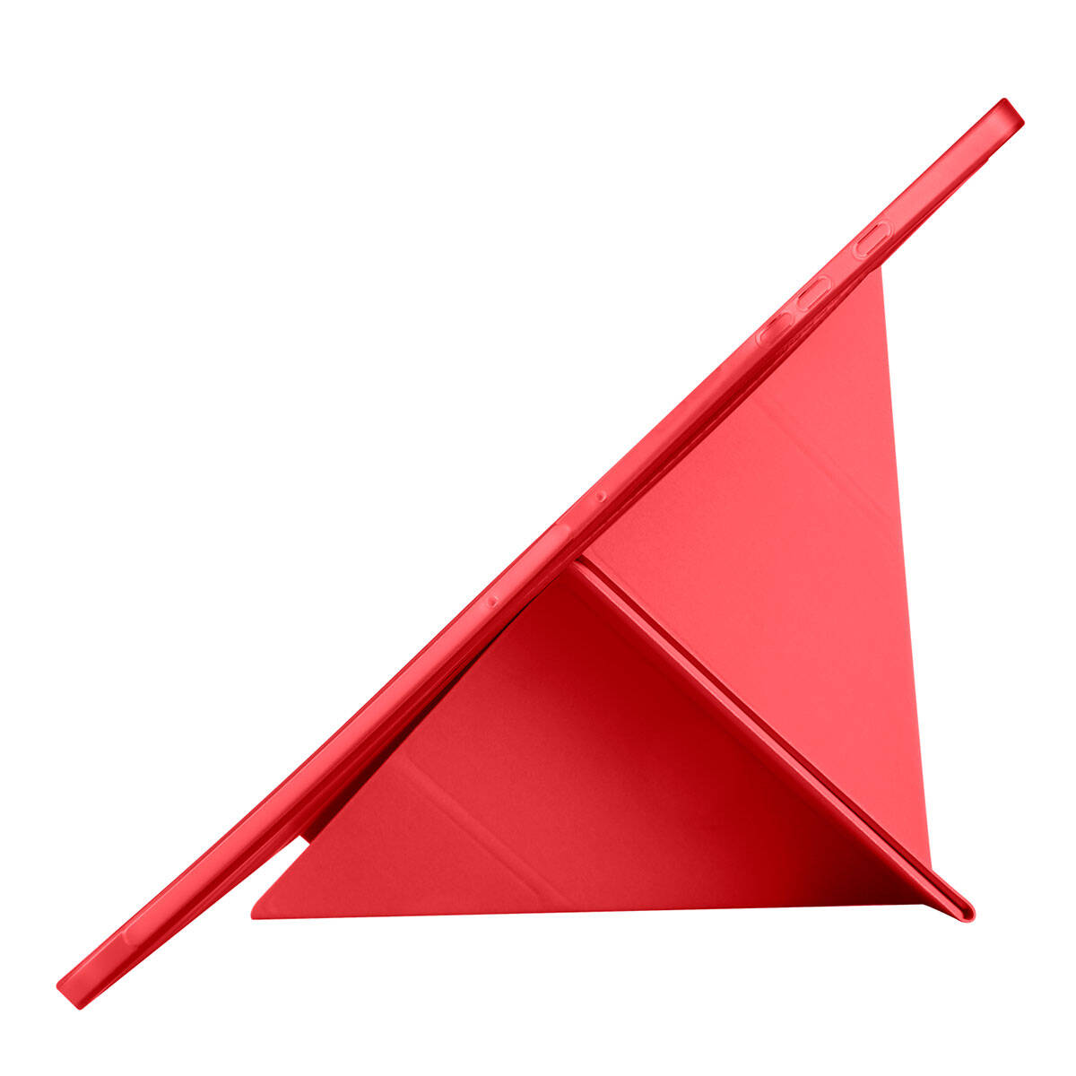 Galaxy Tab S10 Ultra Kılıf Zore Tri Folding Kalem Bölmeli Standlı Kılıf Lacivert