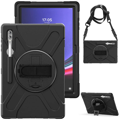 Galaxy Tab S10 Ultra Zore Defender Tablet Silikon Siyah