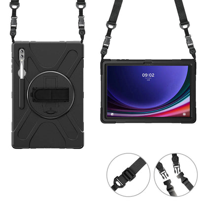 Galaxy Tab S10 Ultra Zore Defender Tablet Silikon Siyah