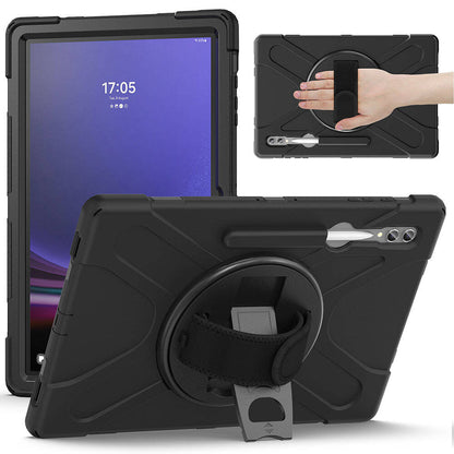 Galaxy Tab S10 Ultra Zore Defender Tablet Silikon Siyah