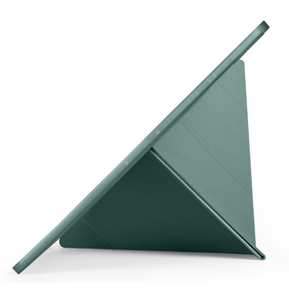 Galaxy Tab S11 Ultra Kılıf Zore Tri Folding Kalem Bölmeli Standlı Kılıf