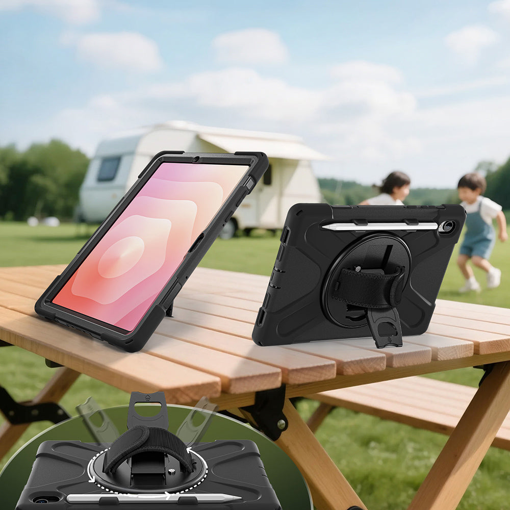 Galaxy Tab S11 Zore Defender Tablet Silikon Siyah