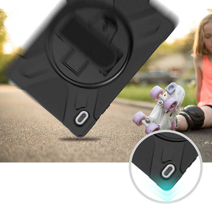 Galaxy Tab S7 FE LTE (T737-T736-T733-T730) Zore Defender Tablet Silikon Siyah