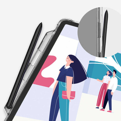 Galaxy Tab S7 T870 Kılıf Araree Mach Kapak Renksiz