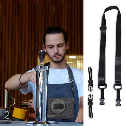 Galaxy Tab S7 T870 Kılıf Zore Defender Tablet Silikon Siyah