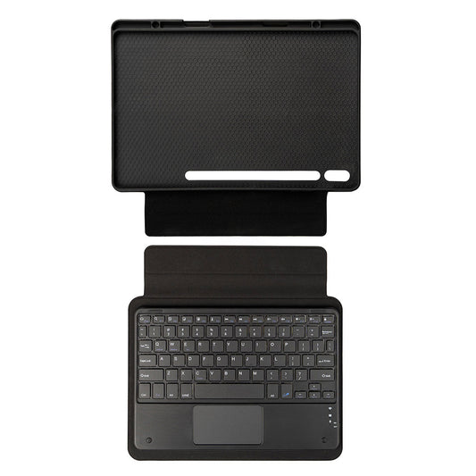 Galaxy Tab S8 Ultra SM-X900 Zore Border Keyboard Bluetooh Bağlantılı Standlı Klavyeli Tablet Kılıfı