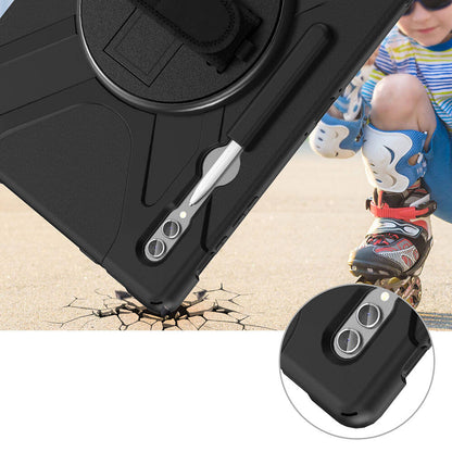 Galaxy Tab S8 Ultra Zore Defender Tablet Silikon Siyah