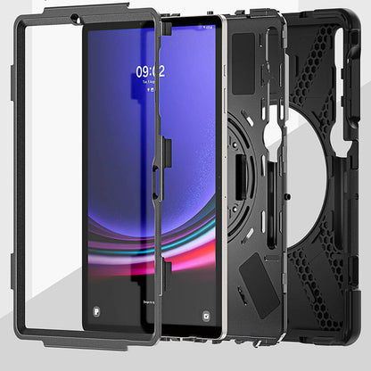 Galaxy Tab S9 FE Plus Zore Defender Tablet Silikon Siyah