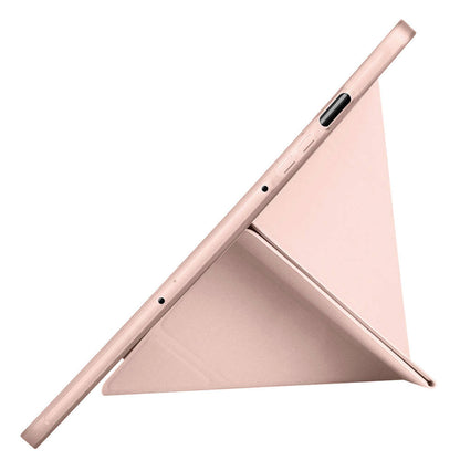 Galaxy Tab S9 Kılıf Zore Tri Folding Kalem Bölmeli Standlı Kılıf Kırmızı