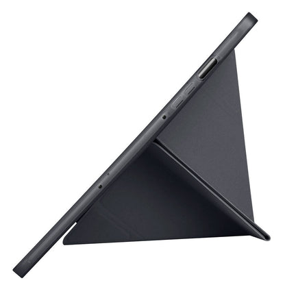 Galaxy Tab S9 Kılıf Zore Tri Folding Kalem Bölmeli Standlı Kılıf Koyu Yeşil