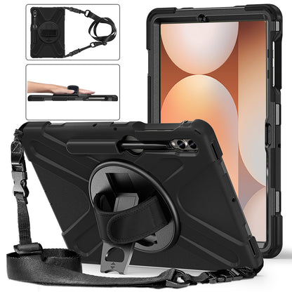 Galaxy Tab S9 Plus Zore Defender Tablet Silikon Siyah