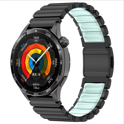 Galaxy Watch 3 45mm Zore KRD-151 22mm Metal Silikon Kordon
