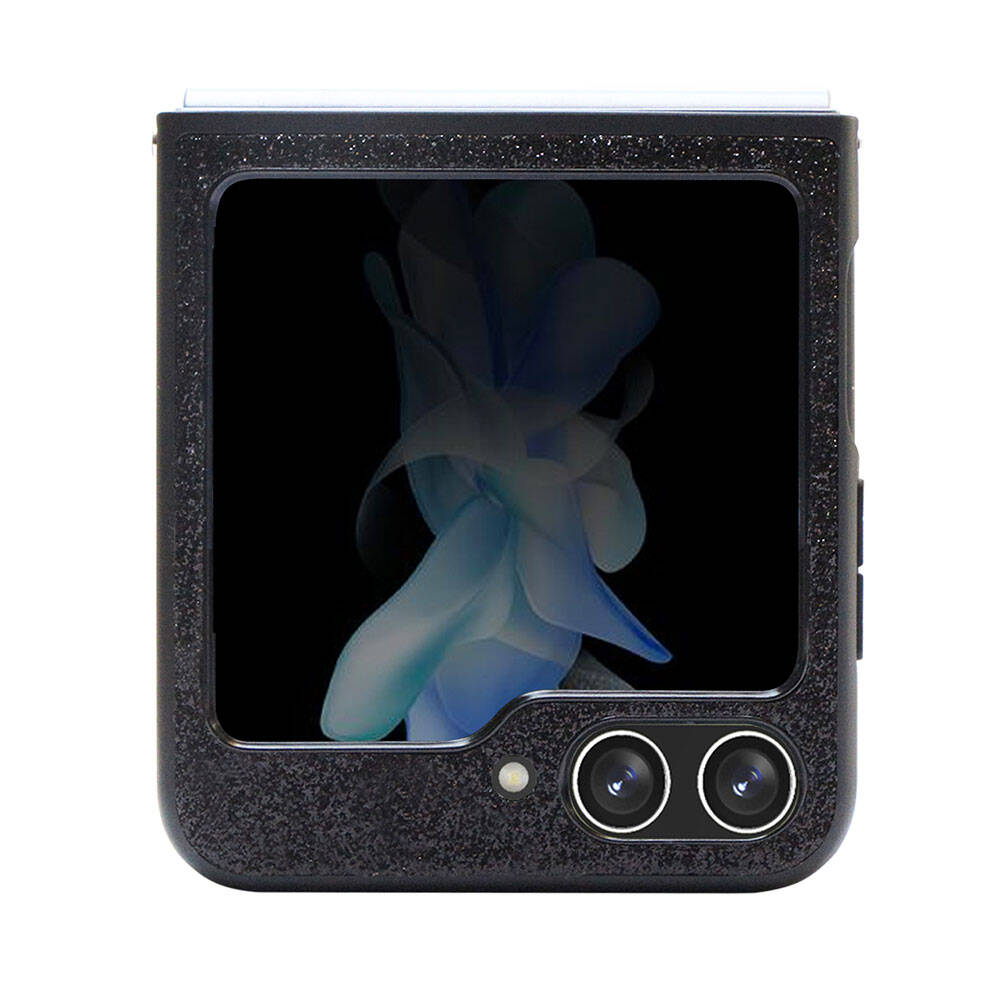 Galaxy Z Flip 5 Kılıf Guess Orjinal Lisanslı Yazı Logolu Glitter Script Kapak Pembe