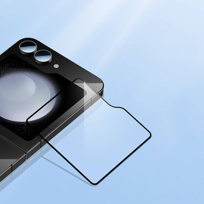 Galaxy Z Flip 6 Benks Ultra Shield Ekran Koruyucu + Kolay Uygulama Aparatlı Siyah