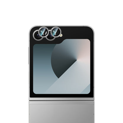 Galaxy Z Flip 6 CaseWorld Alloy Serisi Oleofobik Anti Reflective Kamera Lens Koruyucu Siyah