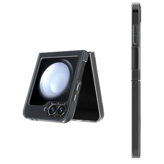 Galaxy Z Flip 6 Kılıf M-safe Şarj Özellikli Youngkit Hidden Sand Serisi Kapak Siyah