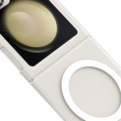 Galaxy Z Flip 6 Kılıf M-safe Şarj Özellikli Youngkit Hidden Sand Serisi Kapak Siyah