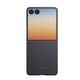 Galaxy Z Flip 8 Kılıf M-safe Şarj Özellikli 600D Aramid Karbon Fiber Pitaka Edge Serisi Black-Grey Twill Kapak
