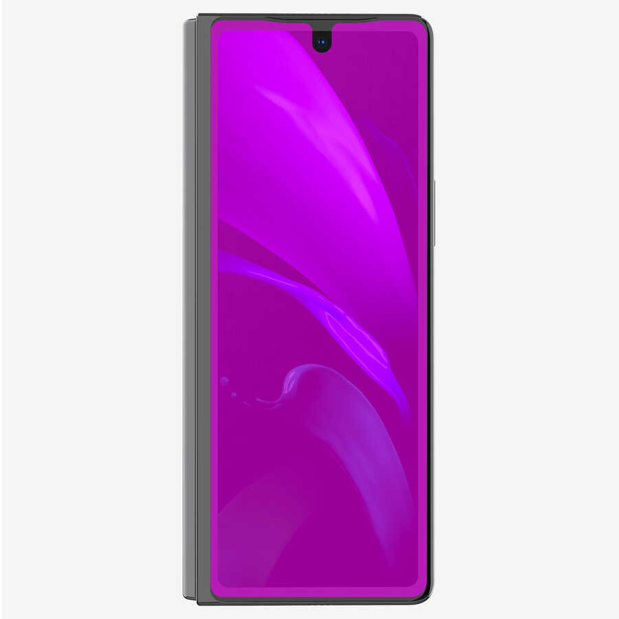Galaxy Z Fold 2 Araree Pure Diamond Pet Ekran Koruyucu Renksiz