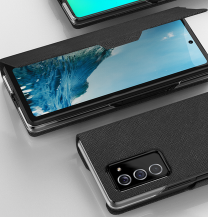 Galaxy Z Fold 2 Kılıf Araree Bonnet Kılıf Siyah