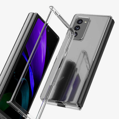 Galaxy Z Fold 2 Kılıf Araree Nukin Kapak Renksiz