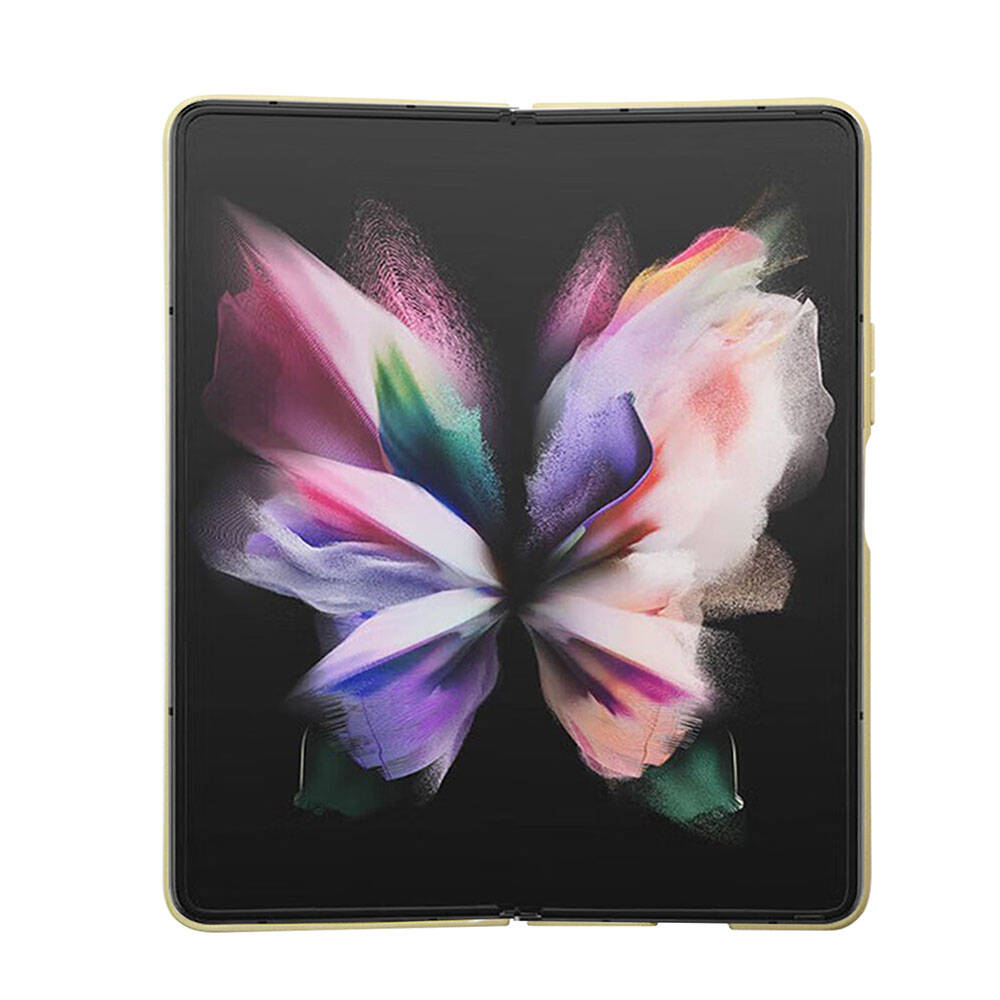 Galaxy Z Fold 5 Kılıf Guess Orjinal Lisanslı Yazı Logolu Glitter Script Kapak Siyah