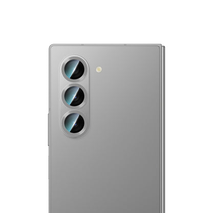 Galaxy Z Fold 6 CaseWorld Alloy Serisi Oleofobik Anti Reflective Kamera Lens Koruyucu Siyah