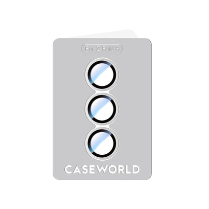 Galaxy Z Fold 6 CaseWorld Alloy Serisi Oleofobik Anti Reflective Kamera Lens Koruyucu Gümüş