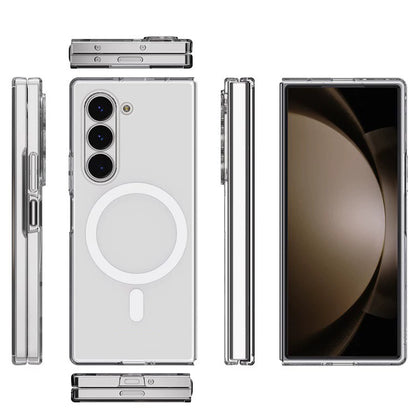 Galaxy Z Fold 6 Kılıf Kamera Korumalı M-safe Sert PC Zore Porto Kapak Şeffaf