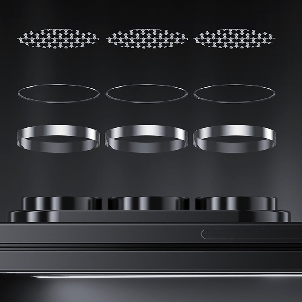 Galaxy Z Fold 7 Benks AR Glass Warrior Premium Cam Kamera Lens Koruyucu Şeffaf