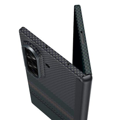 Galaxy Z Fold 7 Benks ArmorAir Aurora Grand Combo Üçlü Aksesuar Seti (Ön Arka Kevlar Kapak + Ekran Koruyucu) Yeşil