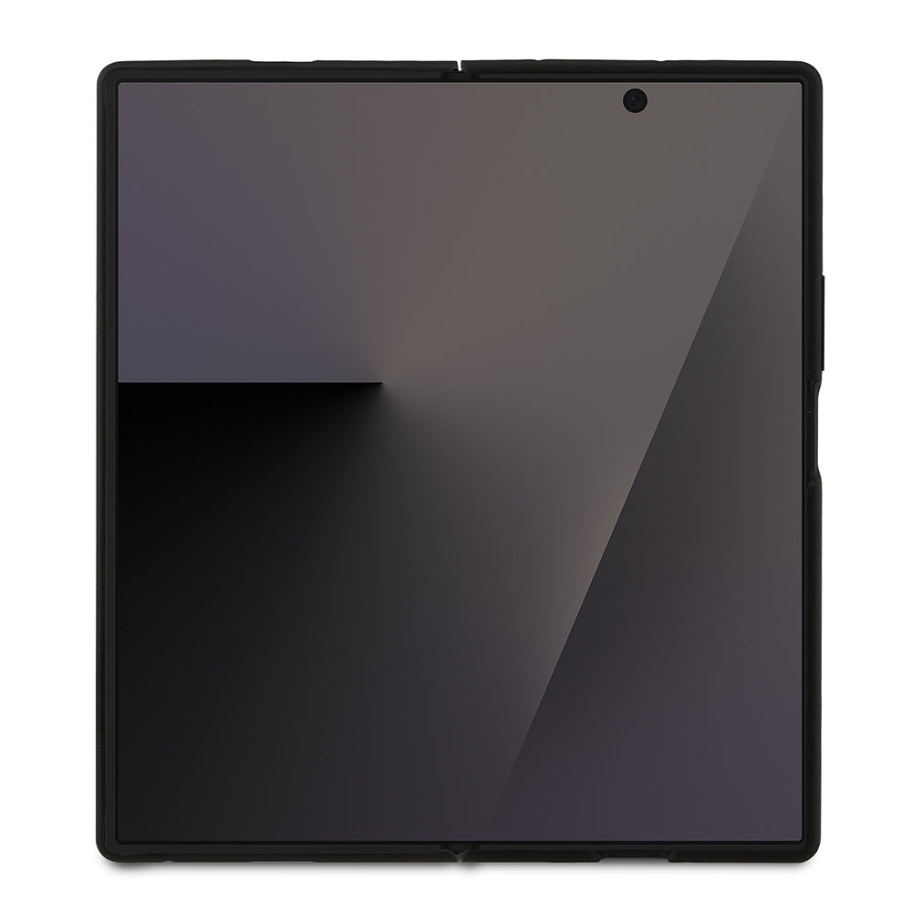 Galaxy Z Fold 7 Kılıf Guess Orjinal Lisanslı M-safe Şarj Özellikli 4G Desen Yazı Logolu Kapak Pembe