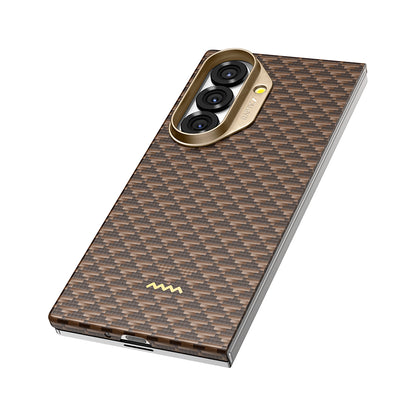 Galaxy Z Fold 7 Kılıf M-safe Şarj Özellikli Raptic Aramid Skin Origin Serisi Kapak Lacivert