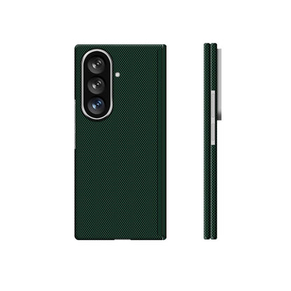Galaxy Z Fold 7 Kılıf M-Safe Şarj Özellikli Zore Paris Zerre Sert PC Kapak