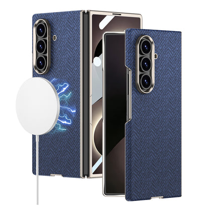 Galaxy Z Fold 8 Ultra Kılıf M-safe Şarj Özellikli Zore Kıpta KPT-11 Sert PC Kapak