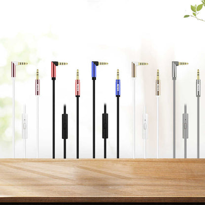 Go Des GAC-207 Aux Audio Kablo Beyaz