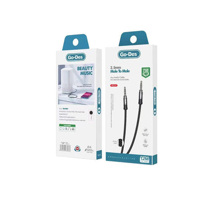 Go Des GAC-215 Aux Audio Kablo 3.5mm Siyah