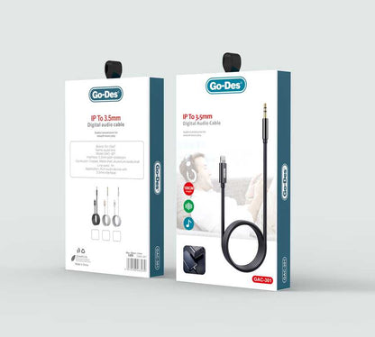 Go Des GAC-301 Lightning Aux Kablo Rose Gold