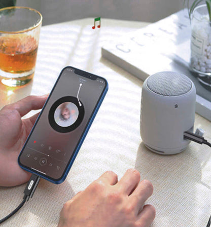 Go Des GAC-303 Lightning To 3.5mm Aux Kablo Siyah