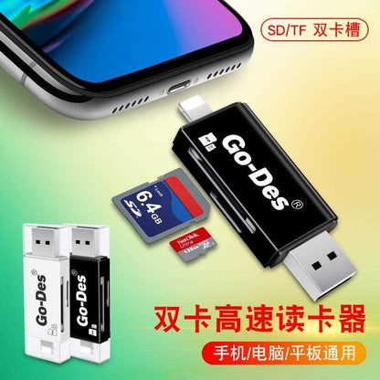 Go Des GD-DK102 Lightning Kart Okuyucu Beyaz