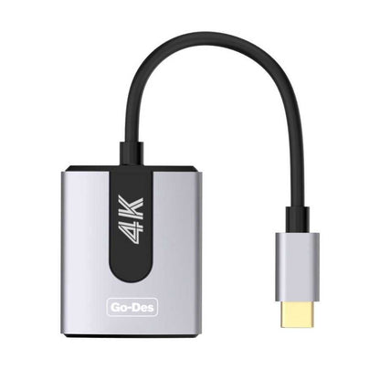 Go Des GD-8279 Usb-C Av Kablo Siyah