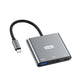 Go Des GD-8287 Type-C to HDTV 3 in 1 Dönüştürücü Adaptör Gri
