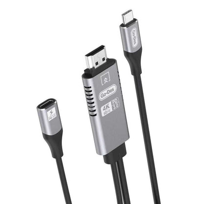 Go Des GD-8770 Type-C To HDMI Kablo Siyah