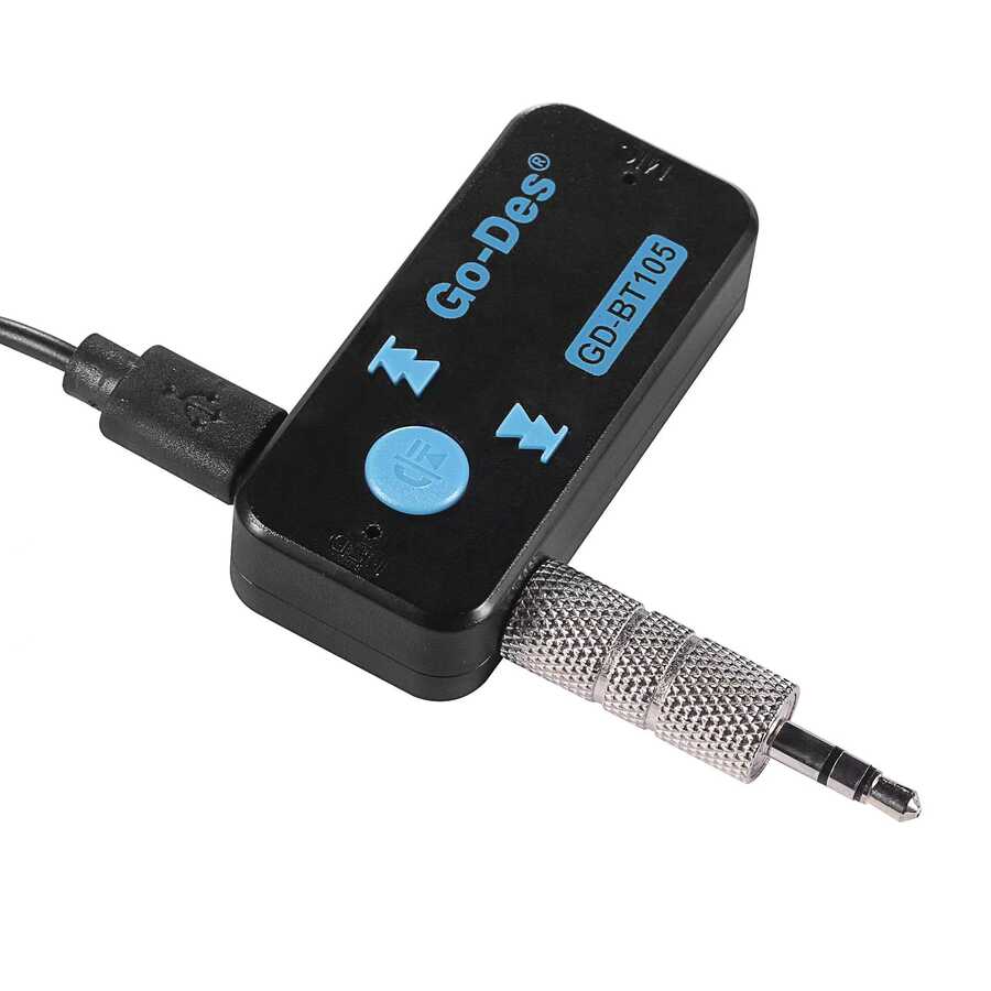 Go Des GD-BT105 Bluetooth Receiver Siyah