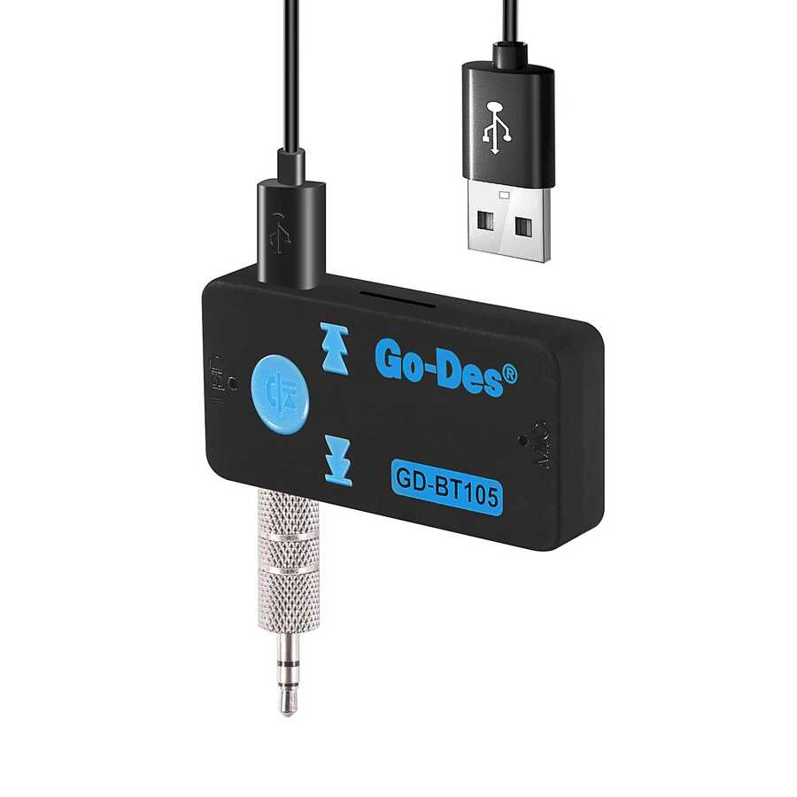 Go Des GD-BT105 Bluetooth Receiver Siyah
